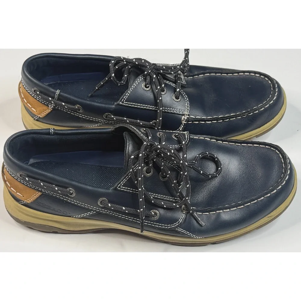 Segabo Men's Bluefin Blue Marine‎ Boat Shoe Size 12 M